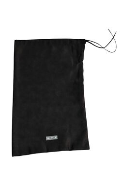 PRADA Authentic Black Logo Drawstring Dust Bag Pouch 13" x 8"